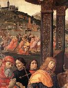 Domenico Ghirlandaio Adoration of the Magi oil painting reproduction